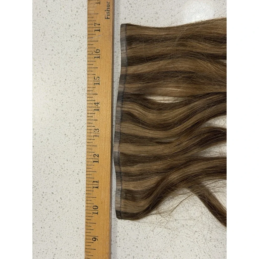 Brown Clip-In Extensions 13 inch - 3 Piece Set